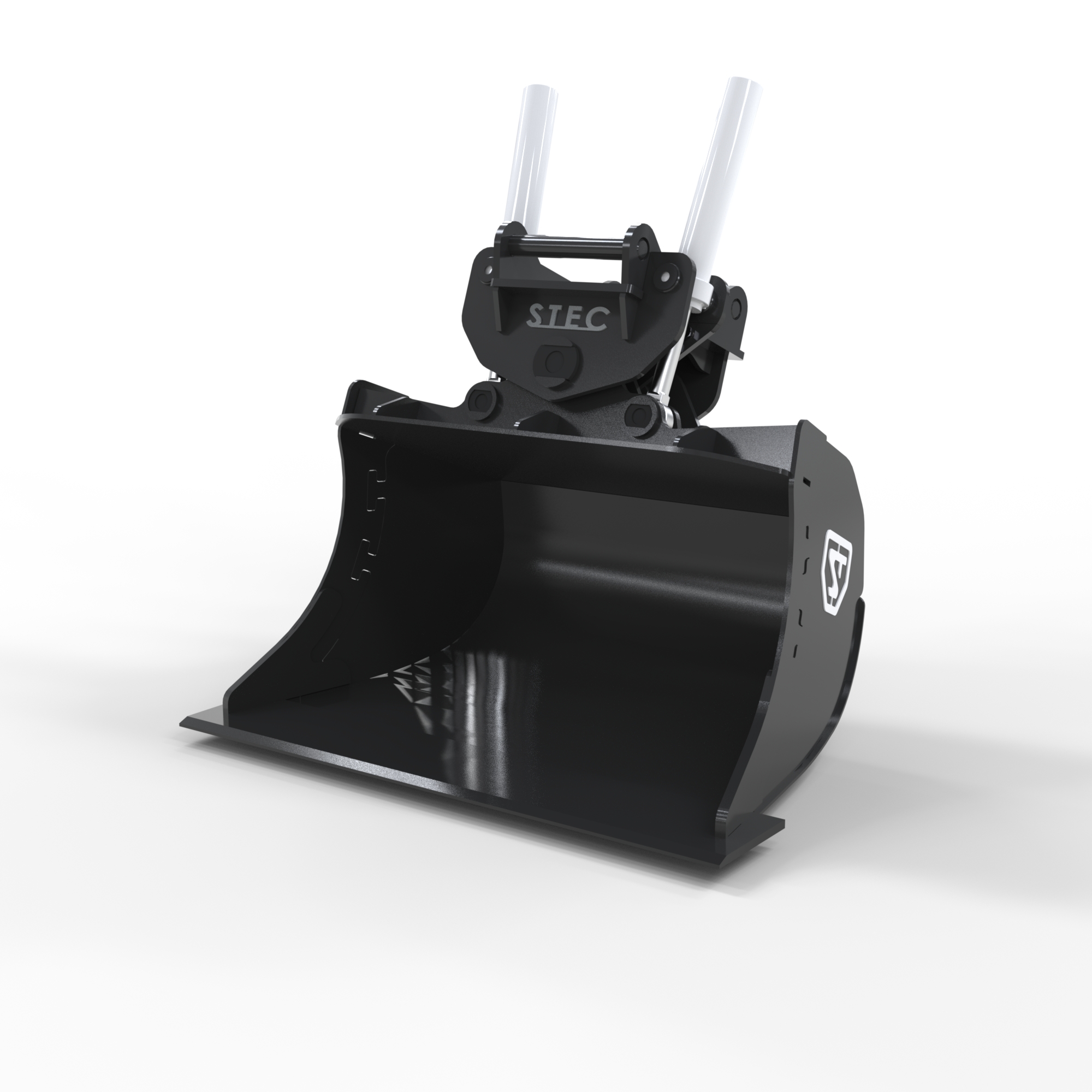 Tilting Grading Bucket